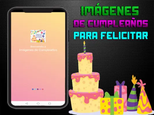 Imagenes de Cumpleaños Feliz android App screenshot 7